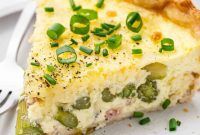Savory Asparagus Quiche