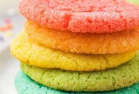 Vibrant Gelatin Cookies