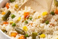 Vibrant Vegetable Rice Medley
