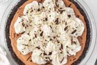 Decadent Chocolate Silk Pie