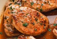 Cider Kissed Pork Chops