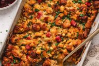 Gourmet Ham and Gruyere Stuffing