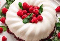 Crimson Snowcap Gelatin