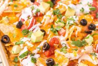 Loaded Chicken Nachos