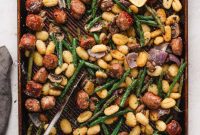 One Pan Gnocchi and Sausage Dinner