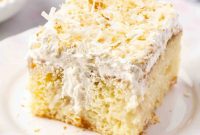 Tropical Coconut Dream Cake