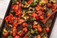 Crispy Oven Baked General Tso Chicken