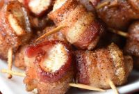 Crispy Bacon Chicken Poppers