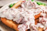 Savory Shredded Beef in Cream Sauce