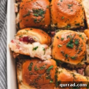 Cranberry Turkey Sliders
