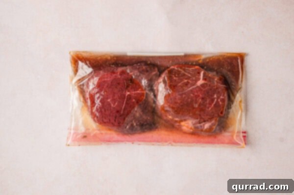 Ginger-Sesame Steak Salad 6 2 uncooked steak fillets in marinade in plastic bag