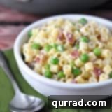 Silky Pasta with Smoked Bacon and Sweet Peas 5 Creamy Pasta with Bacon and Peas