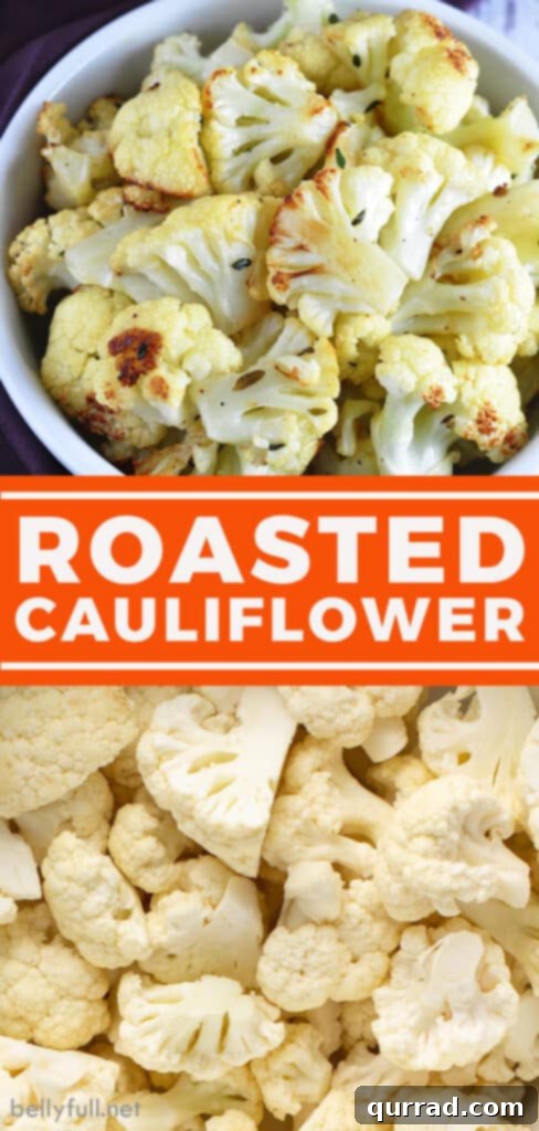 Crispy Parmesan Roasted Cauliflower 6 pin for roasted cauliflower recipe