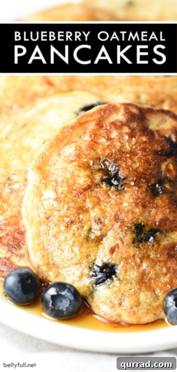 Sweet Berry Clouds 4 pin for blueberry oatmeal pancakes