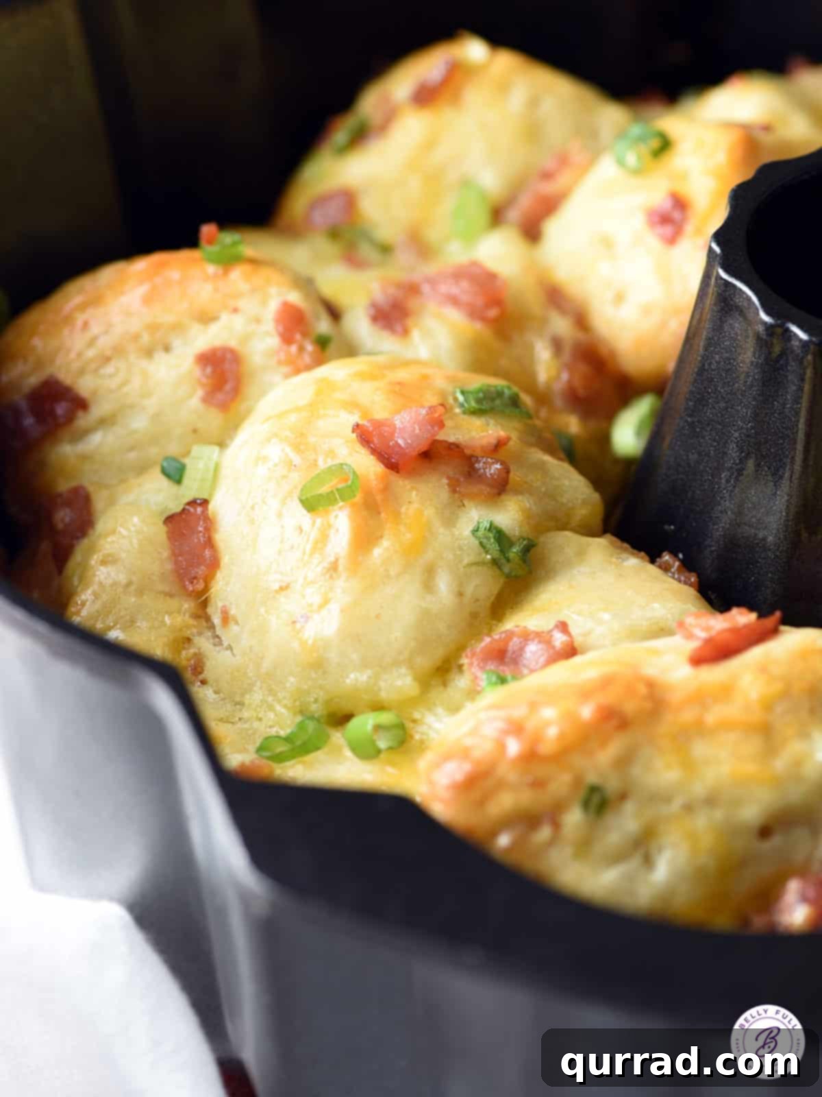 breakfast bread in bundt pan