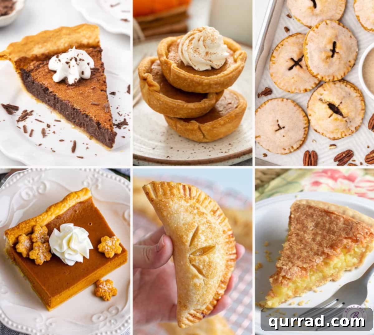 Perfect Homemade Pie Crust 7 6 images showcasing various pie recipes made with homemade crust
