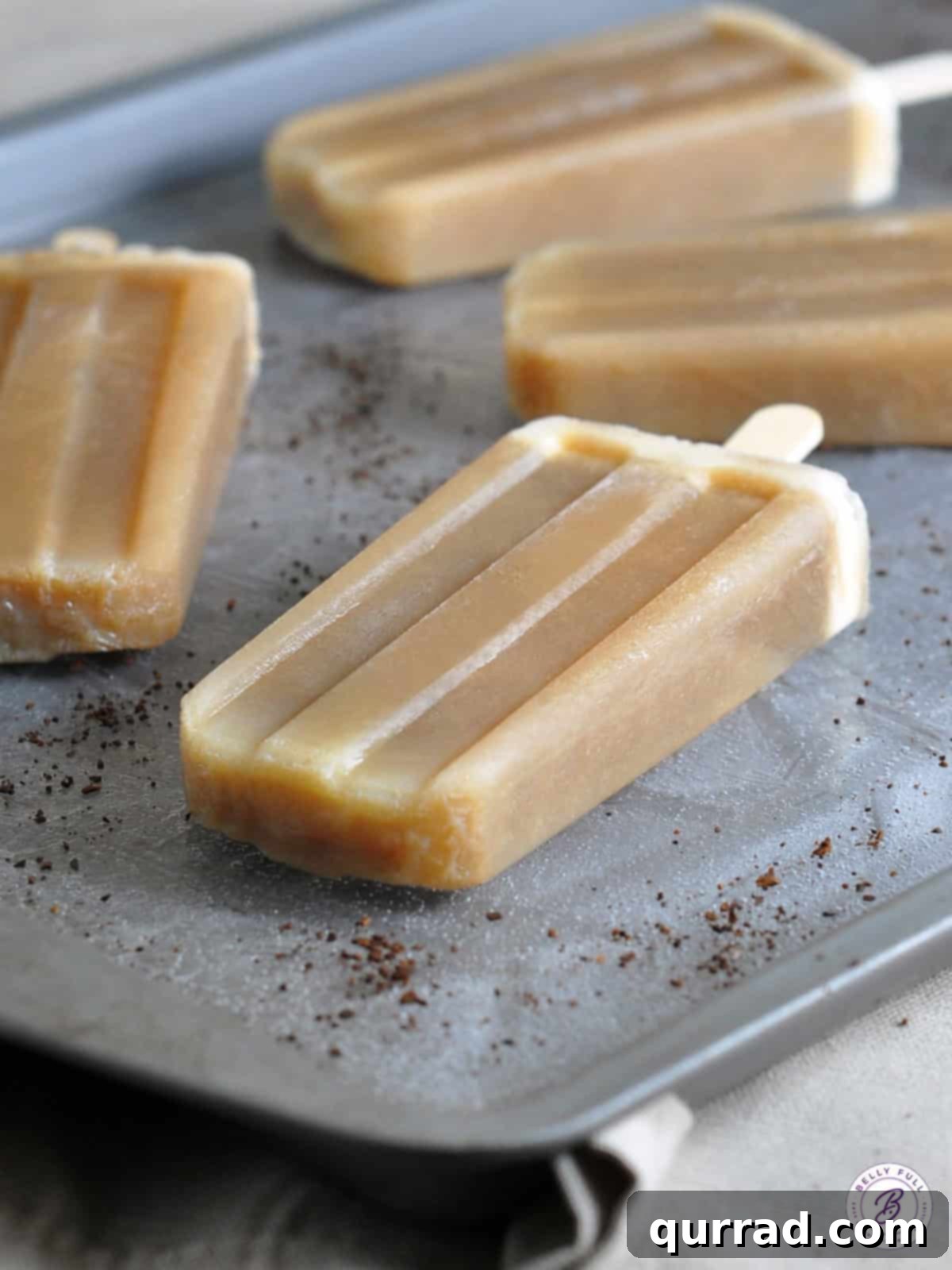 Bubbly Root Beer Cream Pops 2 Root Beer and Ice Cream Popsicles