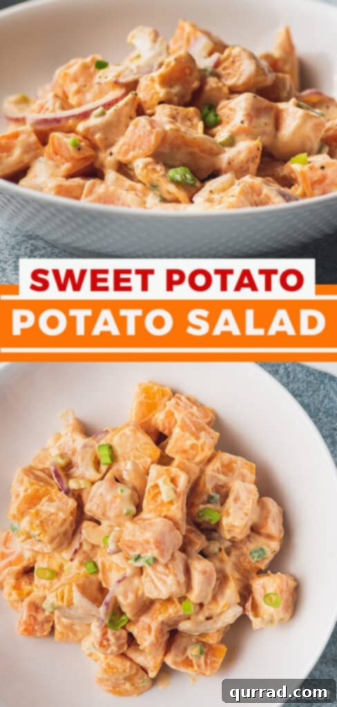 Roasted Sweet Potato Delight 6 pin for sweet potato salad recipe