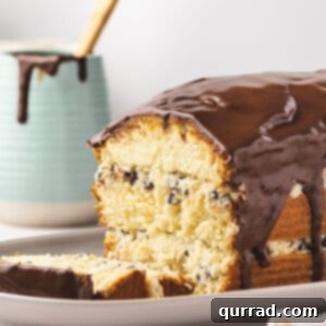 Divine Coconut Chocolate Layered Pound Cake 6 sliced coconut layered pound cake with chocolate ganache