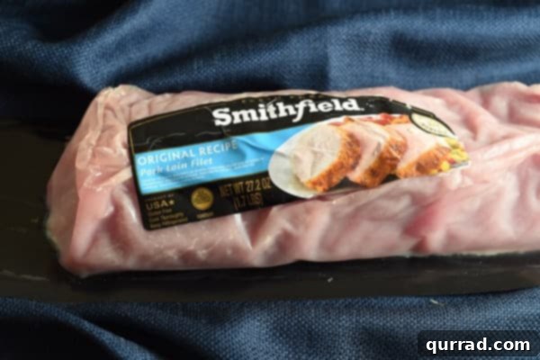Fig-Kissed Roast Pork Loin 3 Smithfield Original Recipe Marinated Fresh Pork Loin Filet