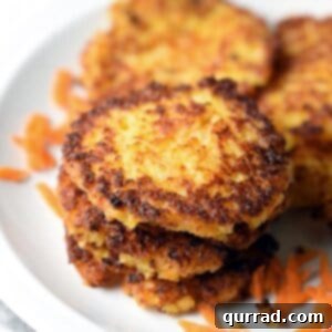 Carrot and Potato Fritters 2 These Potato Carrot Latkes are the classic potato latke - or potato pancake, if you prefer - with added carrots. Perfect for Jewish holidays and Thanksgiving!