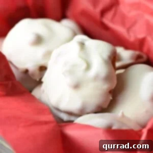 white chocolate polar bear paws
