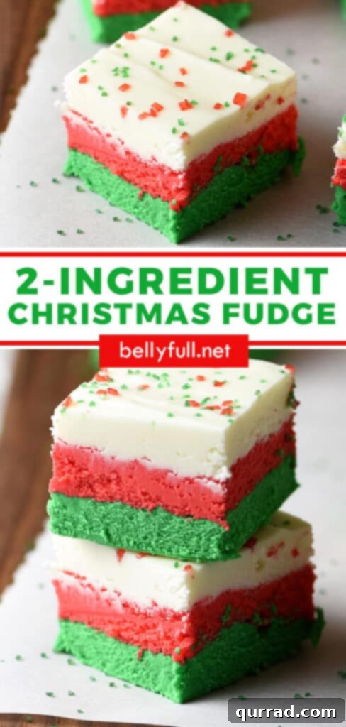 Kolay İki Malzemeli Yılbaşı Fudge 4 pin for Christmas fudge