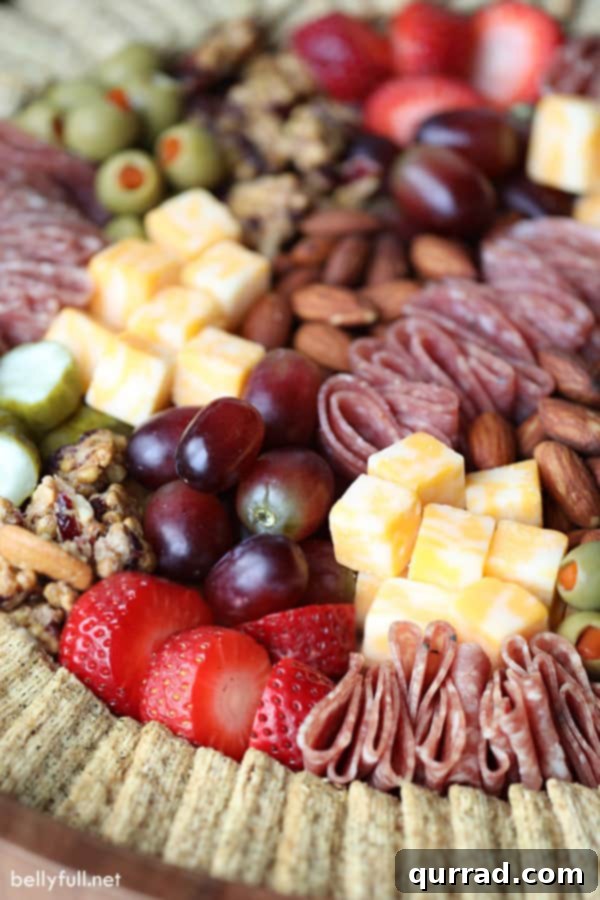 How to Assemble Your First Charcuterie Board: A Step-by-Step Guide Beginner-friendly Charcuterie board featuring crackers, fresh fruit, cheese, and nuts