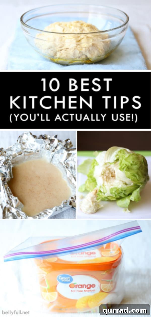 Essential Kitchen Tips to simplify cooking, baking, meal prep, and cleanup routines. The Best Kitchen Tips for cooking, baking, meal prep, and clean up that you'll use every day.