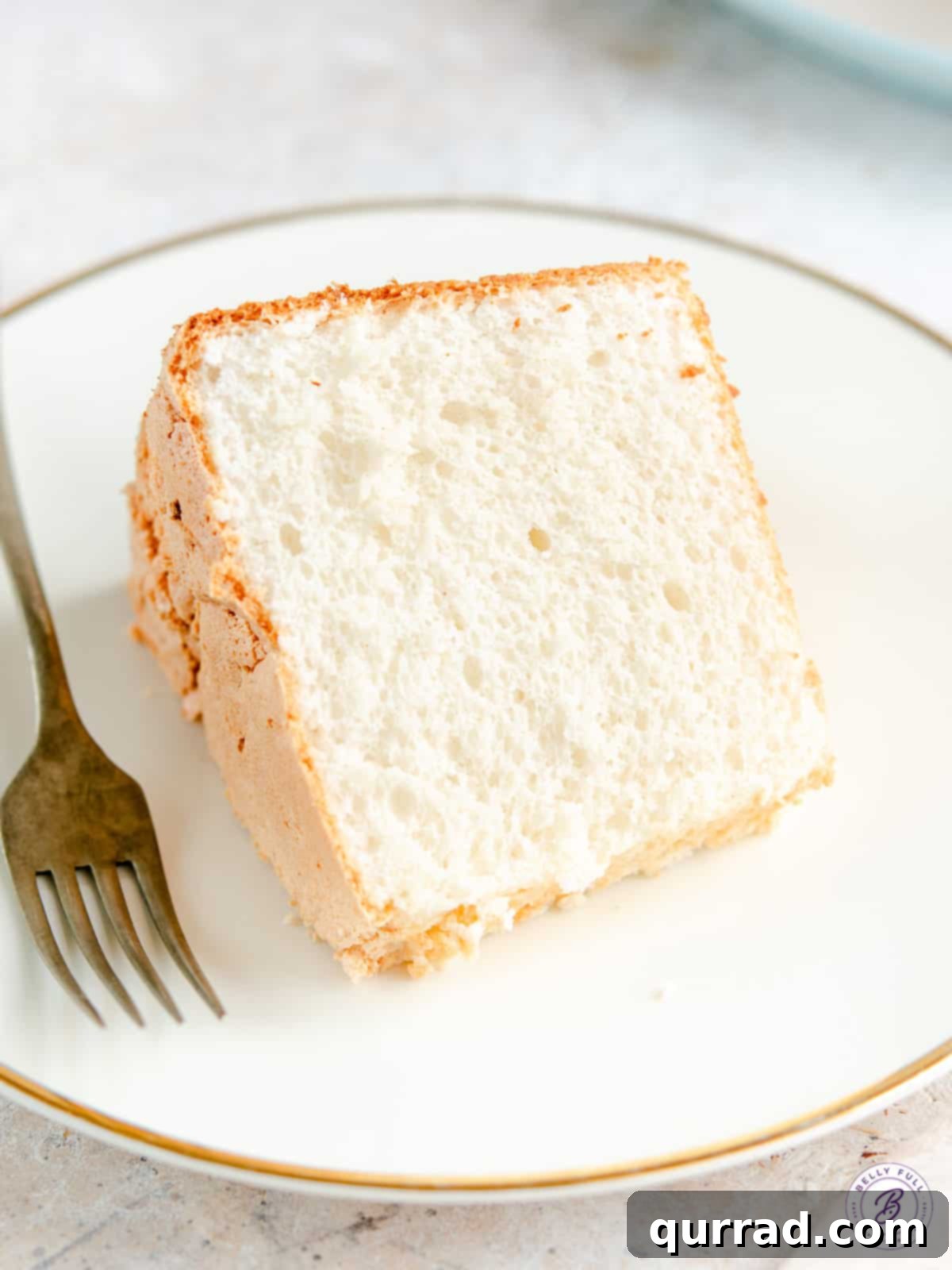 Whisper-Light Angelic Dessert 3 slice of angel food cake on plate