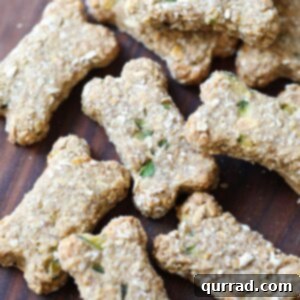Finished Banana Zucchini Bread Dog Treats