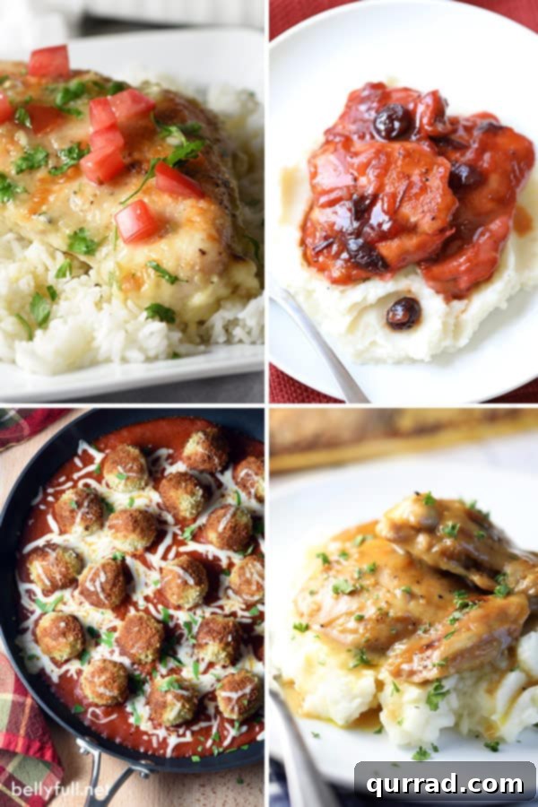 Unlock Your Pantry: 30 Everyday Recipes 4 Delicious chicken pantry recipes, perfect for using frozen or canned chicken.