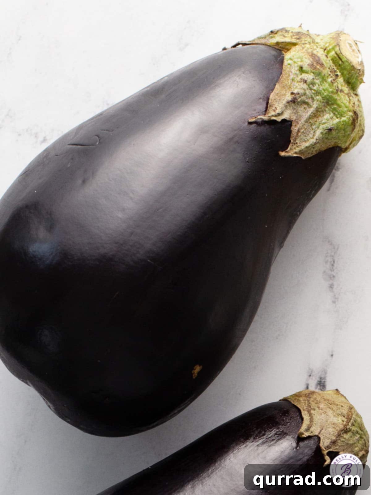 Mediterranean Eggplant Couscous 3 A vibrant, fresh large whole globe eggplant