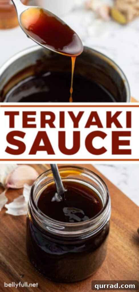 Teriyaki Perfection: Made From Scratch 6 Pinterest pin graphic for homemade Teriyaki sauce recipe