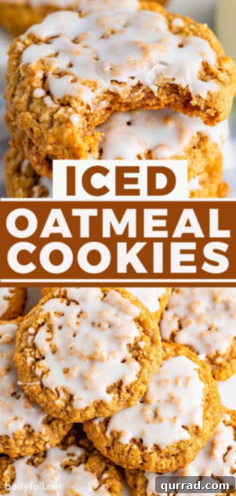 Frosted Cinnamon Oat Cookies 7 pin for ice oatmeal cookies recipe