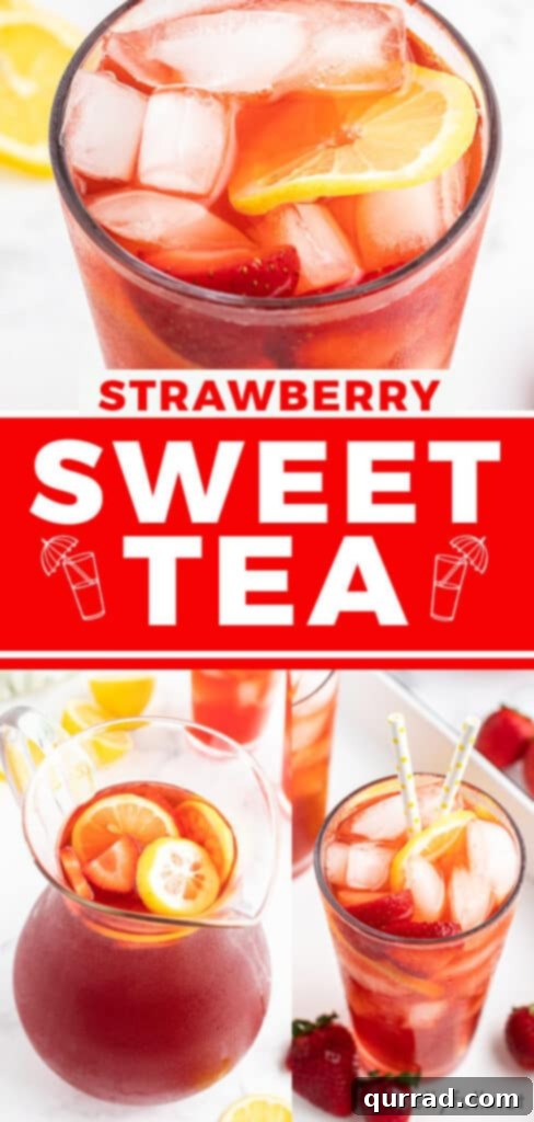 Strawberry Nectar Brew 6 pin for strawberry sweet tea recipe