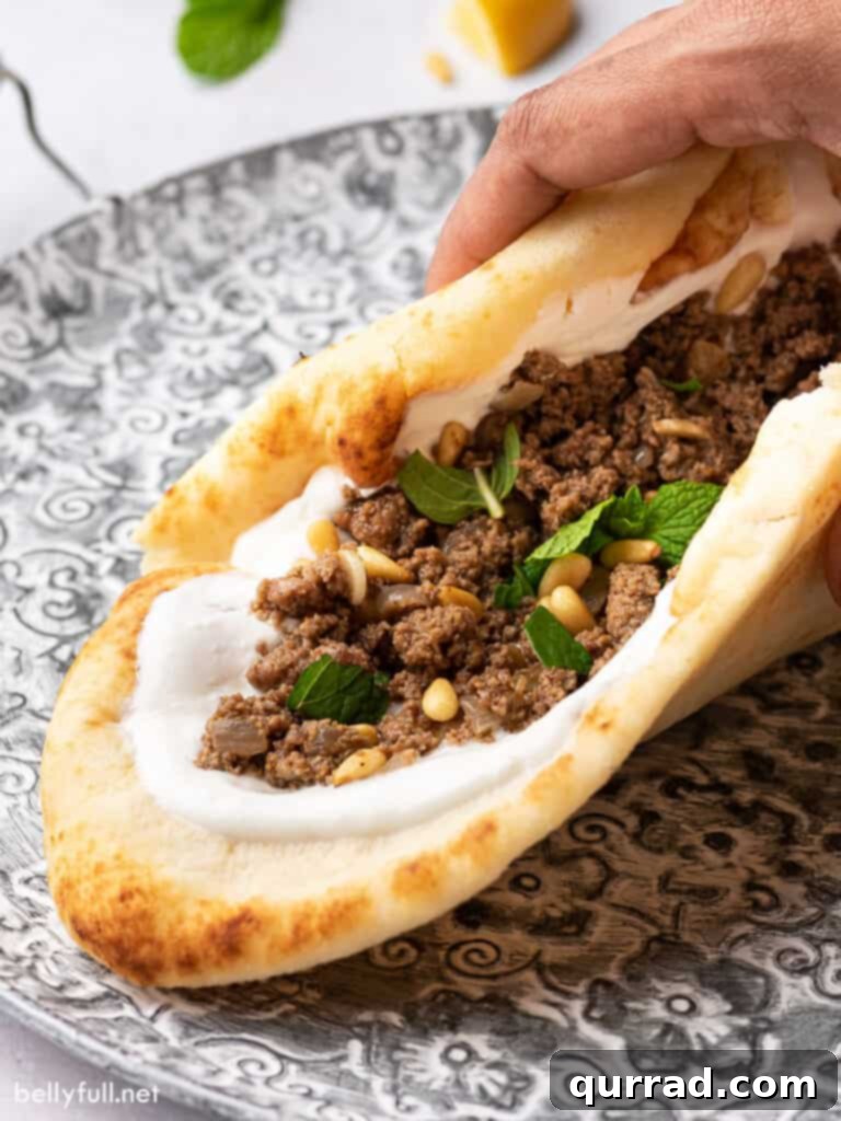 Spiced Turkey Mince 4 minced ground spiced turkey cradled in naan bread