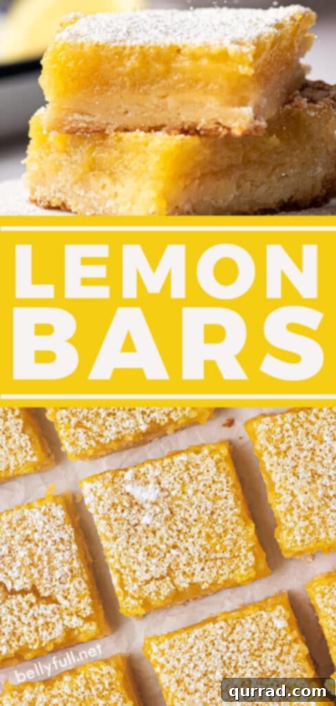 Zesty Lemon Bars 7 pin for lemon bars recipe