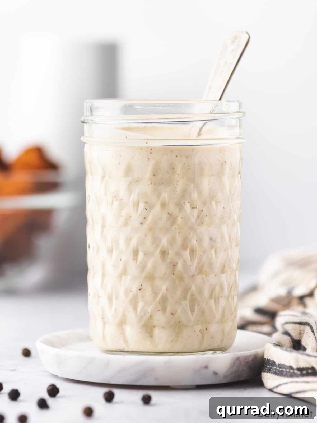 Alabama's Signature White Sauce 3 A jar of Alabama white sauce