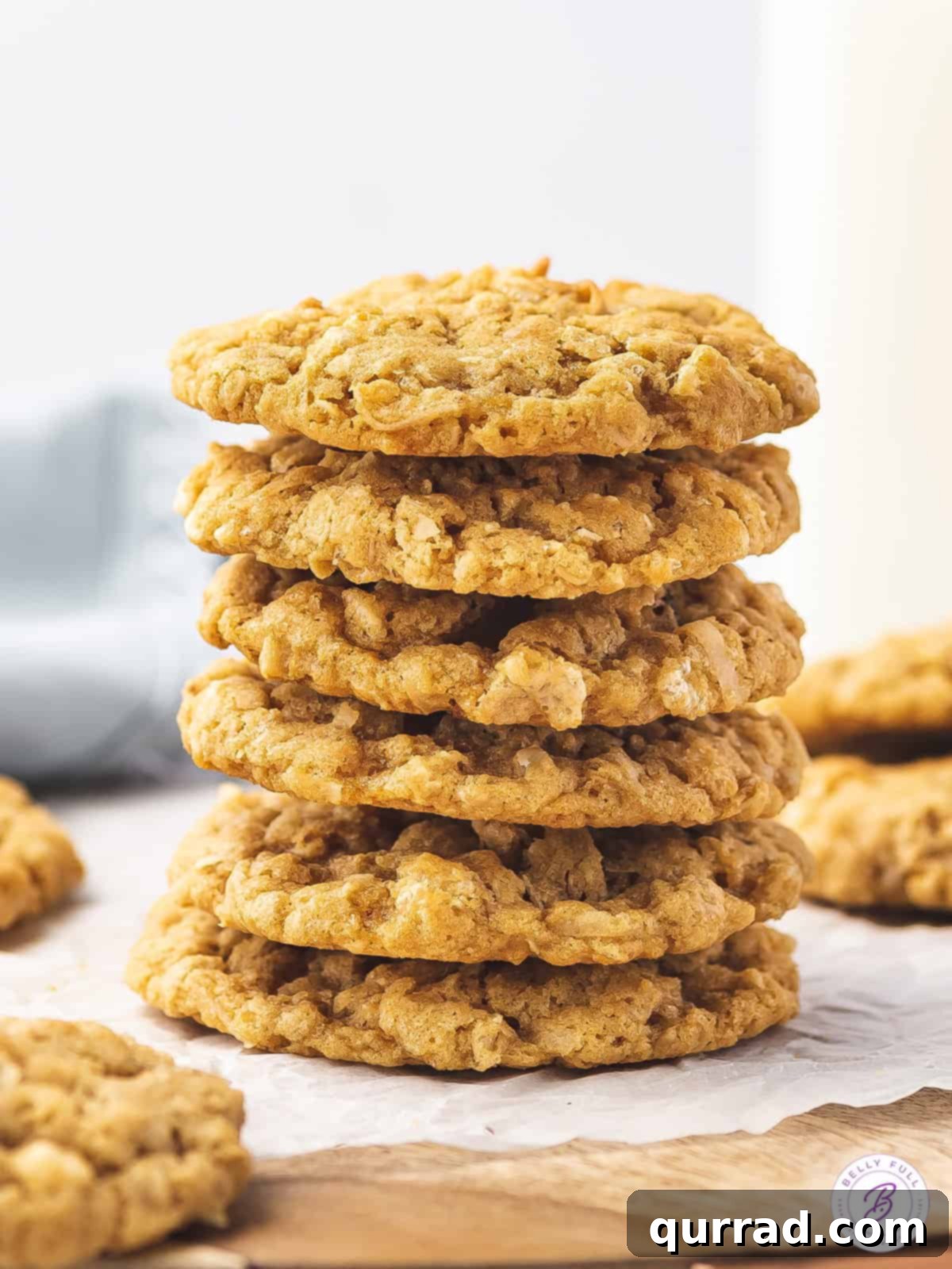 Adventure Mix Cookies 2 A stack of ranger cookies