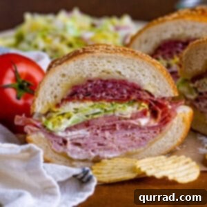 A piece of a grinder salad sub