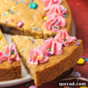 A spatula serving a slice of cookie cake