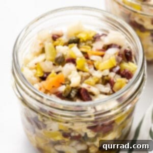 Mediterranean Olive Medley 2 Olive salad in a small jar