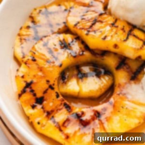 Caribbean Pineapple Rum Sauce 2 Grilled pineapple with rum sauce