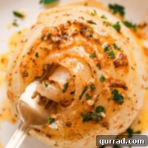 Close up of an onion boil