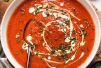 Smoky Red Pepper Veloute