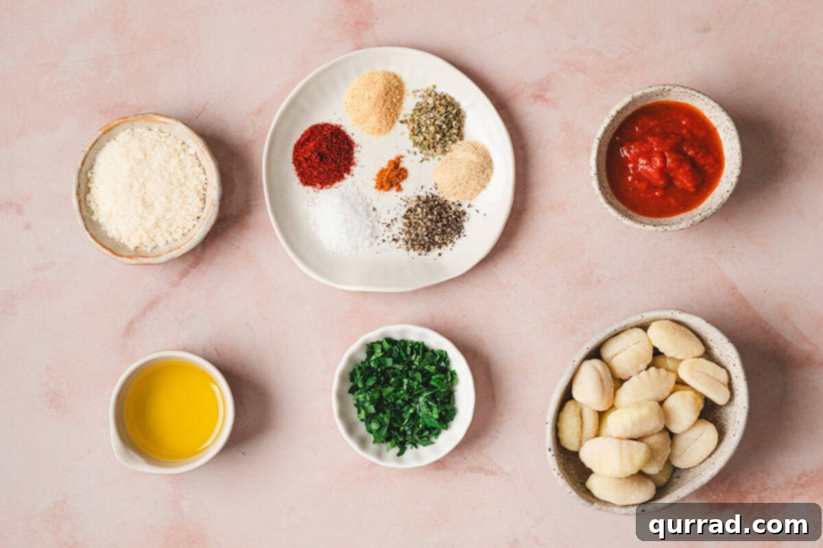 Air Fryer Gnocchi
Air-Fried Gnocchi Bites 4 Air fryer gnocchi ingredients