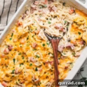 Ham Tetrazzini Casserole