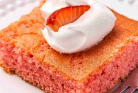 Moist Soda Cake Recipe with Creamy Vanilla Frosting
