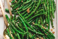Garlic Green Beans Recipe: Sautéed with Lemon and Butter